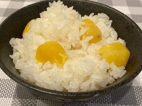 栗の甘露煮で簡単☆栗ご飯♪